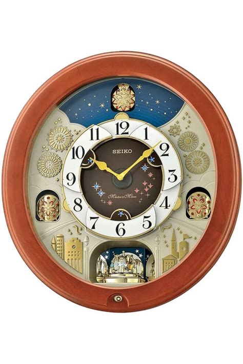 Seiko Melody In Motion Wall Clock Qxm376b