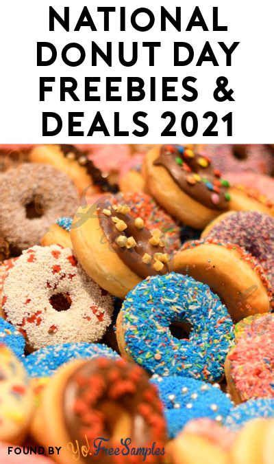 National Donut Day Freebies And Deals 2022 National Donut Day Food Donuts