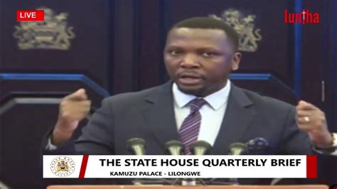 Luntha Tv The State House Quarterly Brief Monday 4 July 2022 Youtube