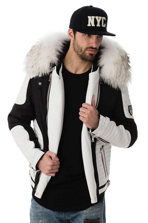 En savoir plus sur : Blouson Homme horspist VEGAS NOIR BLANC COL WHITE SERIE ...
