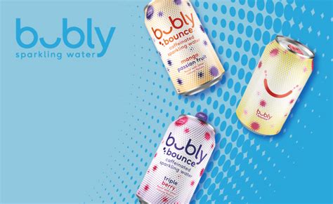 Pepsico Debuts Caffeinated Bubly Bounce Line