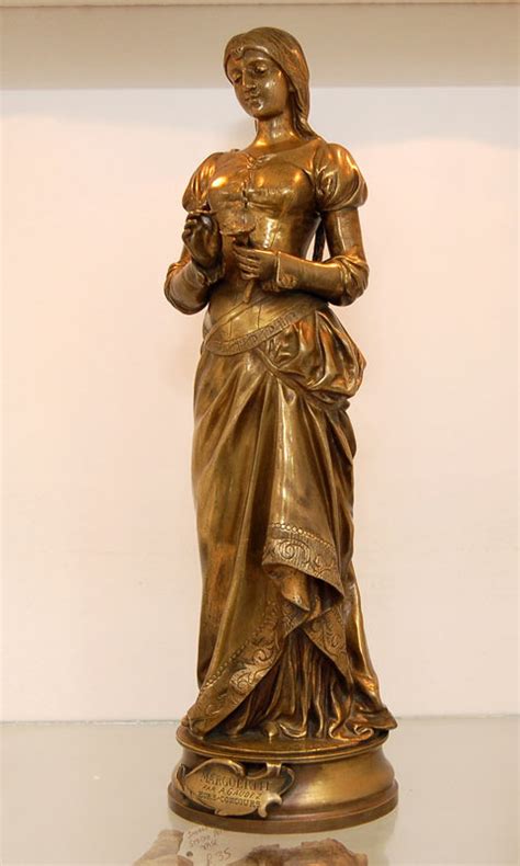 Antiques Atlas - Bronze Sculpture 'Marguerite' By Gaudez