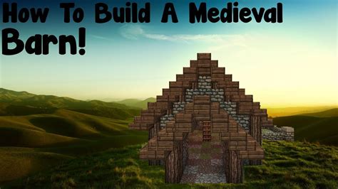 Château minecraft minecraft castle walls minecraft medieval castle minecraft castle blueprints minecraft kingdom amazing minecraft minecraft medieval stables by madnes64 minecraft map. Minecraft Tutorial - How To Build A Medieval Barn - YouTube