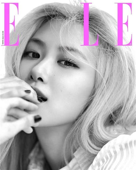 Розе Blackpink на обложке журнала Elle Korea