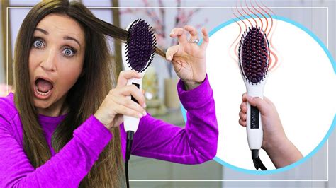 Do Hair Straightening Brushes Really Work Fab Or Fail