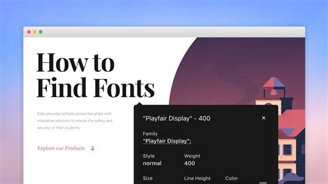 How To Find Fonts Used In A Web Page 🔎 Youtube