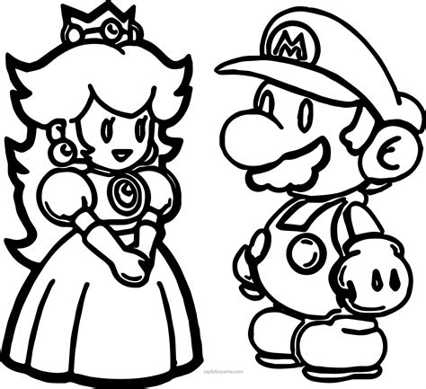 Las Mejores 127 Dibujos Para Colorear Super Mario
