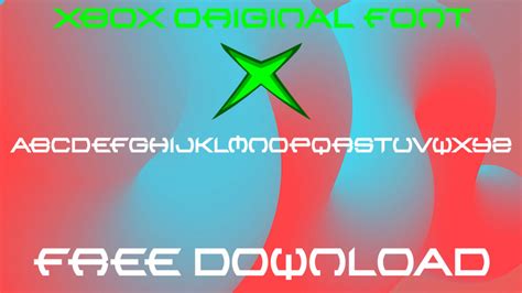 Xbox Original Font Free Download By Ponkeymey22 On Deviantart