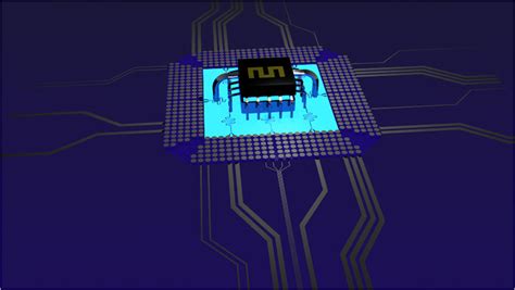 Artist View Of A Quantum Memristor Coupled To A Superconducting Circuit