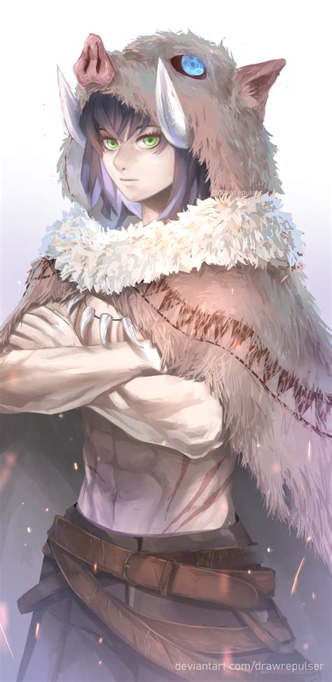 An Anime Character Wearing A Furry Coat And Holding His Arms Crossed