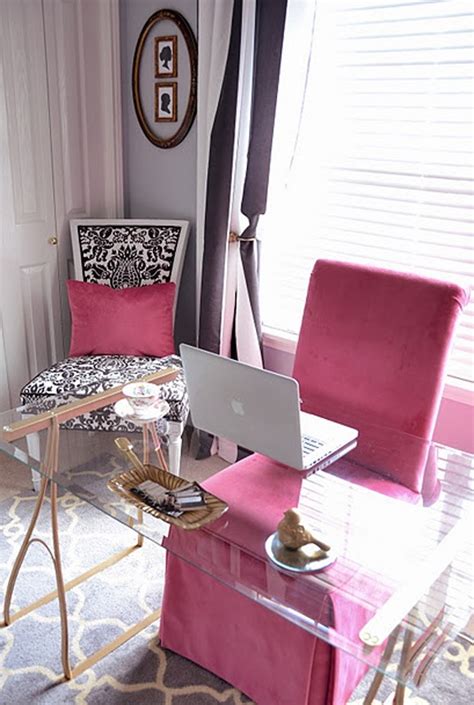 Bargaintown, furniture stores ireland for low cost. 17-pink-office-chairs-for-girl | HomeMydesign