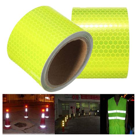 Get contact details & address of companies manufacturing and supplying reflective tapes how to install reflective tape. 5cm X 3m Fluorescence Yellow Night Reflective Safety ...