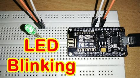 Blink With Esp8266 And Visuino Arduino Blinking Micro