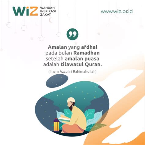 Ramadhan Bulan Al Qur An Wahdah Inspirasi Zakat
