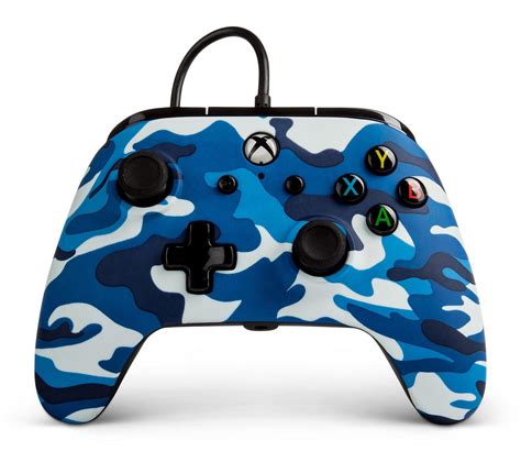 Lehnen Pastor Auf Dem Kopf Von Blue Camouflage Xbox One Controller