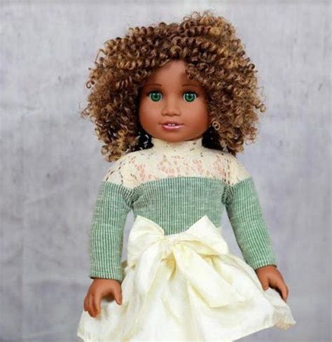 Custom Doll Wig For 18 American Girl Dolls Heat Safe Tangle Resistant Fits 10 11 Head