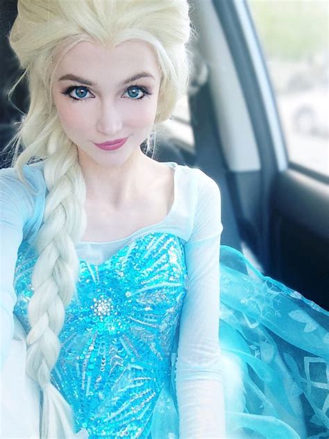 Woman Spends £10000 On Disney Princess Outfits To Transform Into Elsa