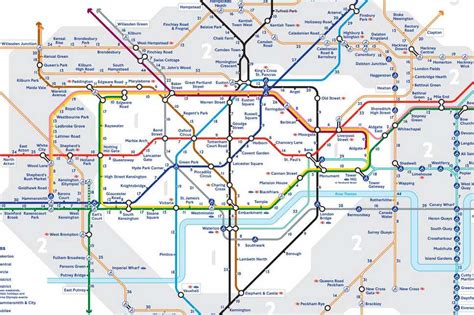Tfl Has Released The First Official Walk The Tube Map For London