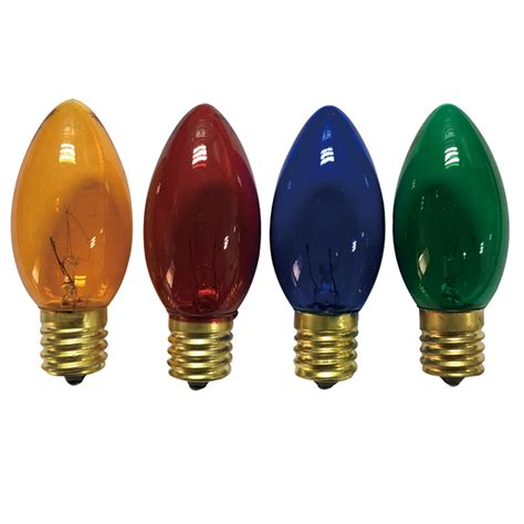 Holiday Living Replacement Incandescent Bulb C9 7 W 4pk