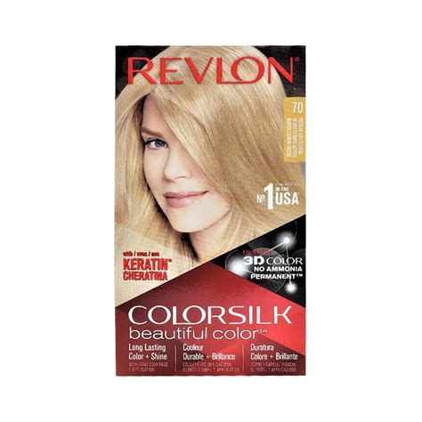 Revlon Colorsilk Beautiful 3d Hair Color 70 Medium Ash Blonde