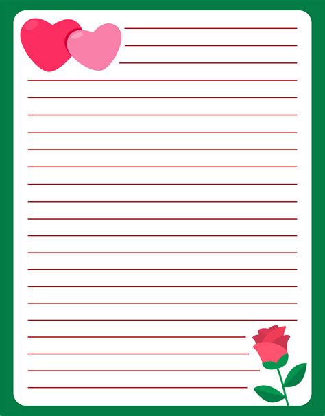 Valentines Letter Template