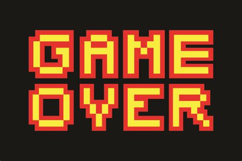 Game Over Graphic By Adensmerch · Creative Fabrica