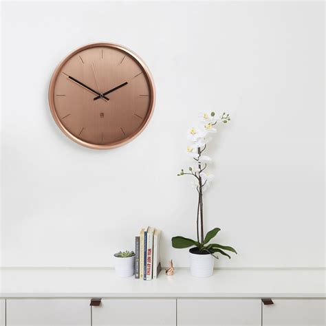 Attractive Copper Wall Clock