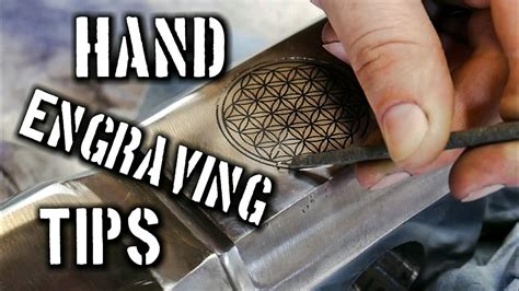 Quick Tips On Hand Engraving Youtube