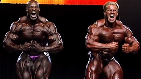 Ronnie Coleman Vs Jay Cutler Mister Olympia 2005 Youtube