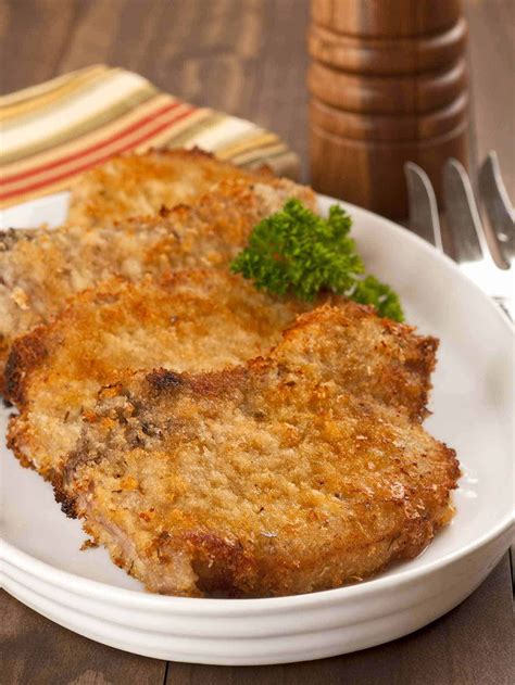 Oven Fried Parmesan Pork Chops Recipe Fries In The Oven Fried Pork