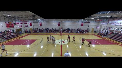 Hingham High School Vs Whitman Hanson Varsity Womens Volleyball Youtube