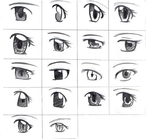 Bildergebnis für anime zeichnen lernen Easy anime eyes Anime eye drawing How to draw anime eyes