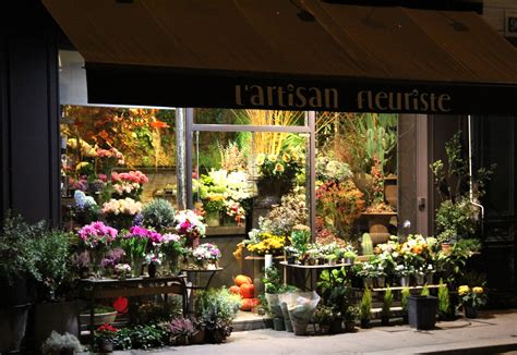 Parisian Florist Floral Display Flower Shop Flower Arrangements