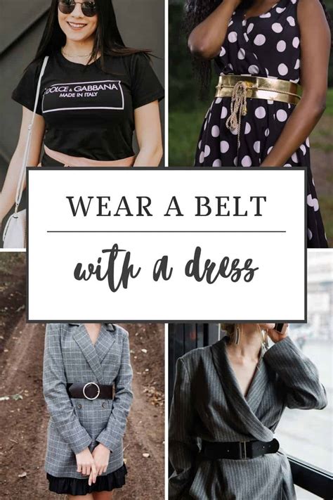How To Wear A Belt With A Dress The Socialites Closet