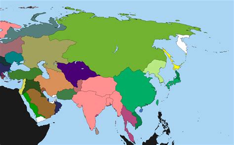 Elgritosagrado11 25 Best Asia Map No Names