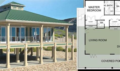 Beach House Plans Homes Pilings Home Plans And Blueprints 26257