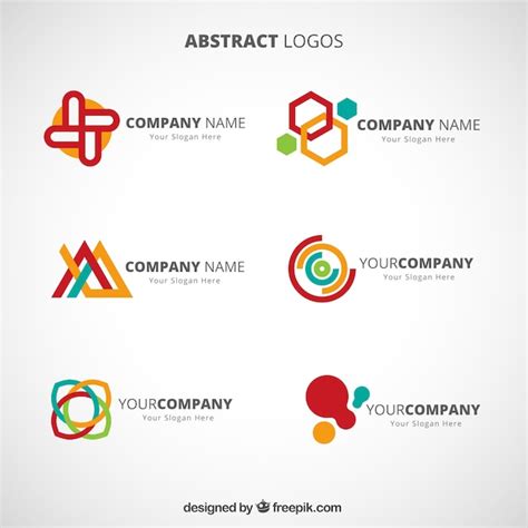 Free Vector Collection Of Corporate Abstract Logos