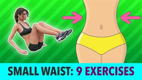 Top 9 Exercises For Smaller Waist YouTube