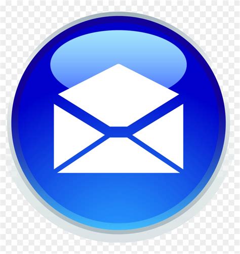 Blue Email Icon At Collection Of Blue Email Icon Free