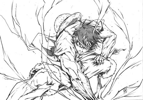One piece manga one piece photos rpg character luffy gear 2 one piece luffy anime art character illustration drawings. Monkey D. Luffy Second Gear from One Piece by marvelmania ...