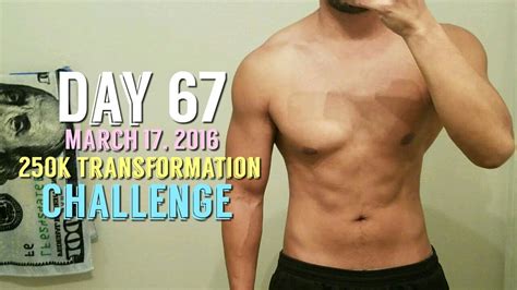 Body Transformation Day 67 250k Transformation Challenge Kinobody