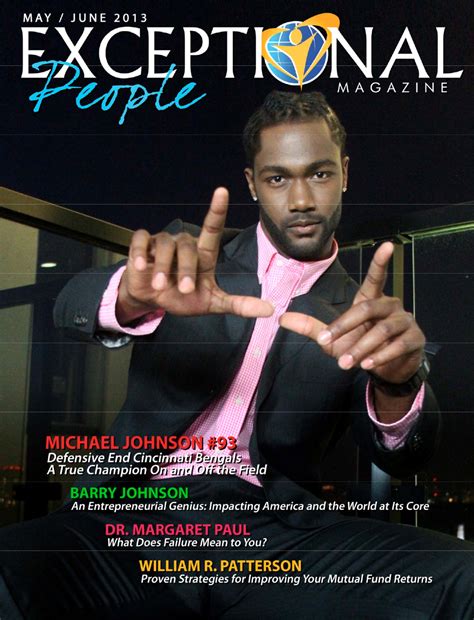 Exceptional People Magazine “covers” Mj