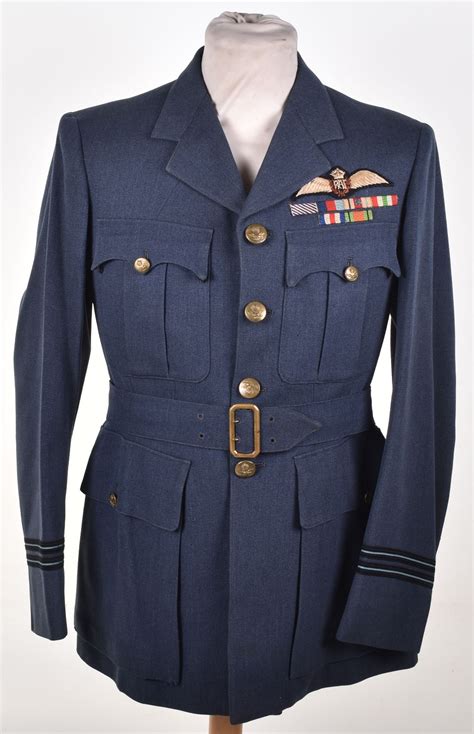 Ww2 Royal Air Force Service Dress Uniform Attributed To Flight