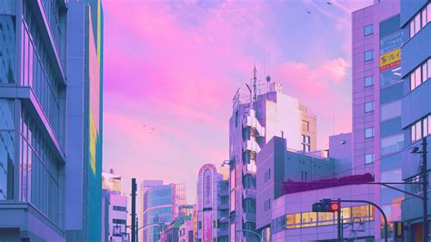 Tokyo Soft Morning Colours 4k Wallpaper