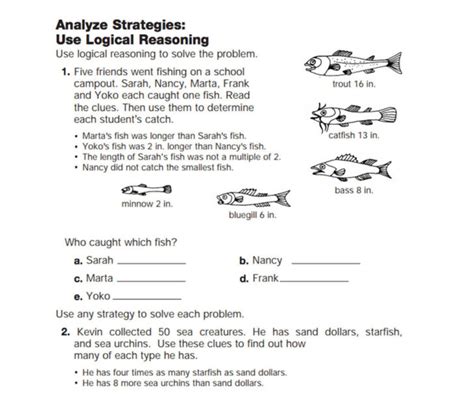 Logical Reasoning Worksheets For Grade 3 Db Excel Com