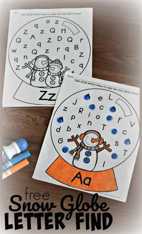 Free Abc Letter Find Printable Letter Worksheets