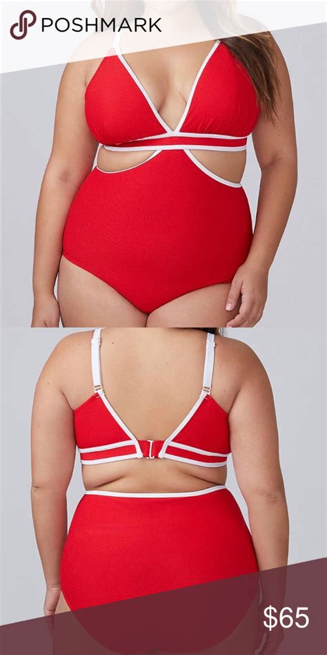 Sexy Red One Piece Bathing Suit One Piece Red One Piece Bathing Suits