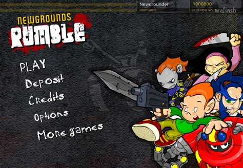 뉴그라운즈 럼블 Newgrounds Rumble 플래시게임 와플래시 아카이브