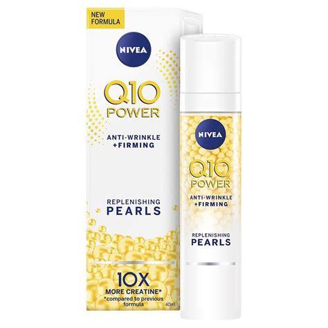 Buy Nivea Visage Q10 Power Anti Wrinkle Replenishing Pearls 40ml Online