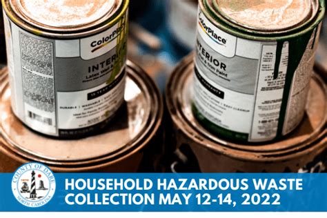 Dare County To Host Household Hazardous Waste Collection May